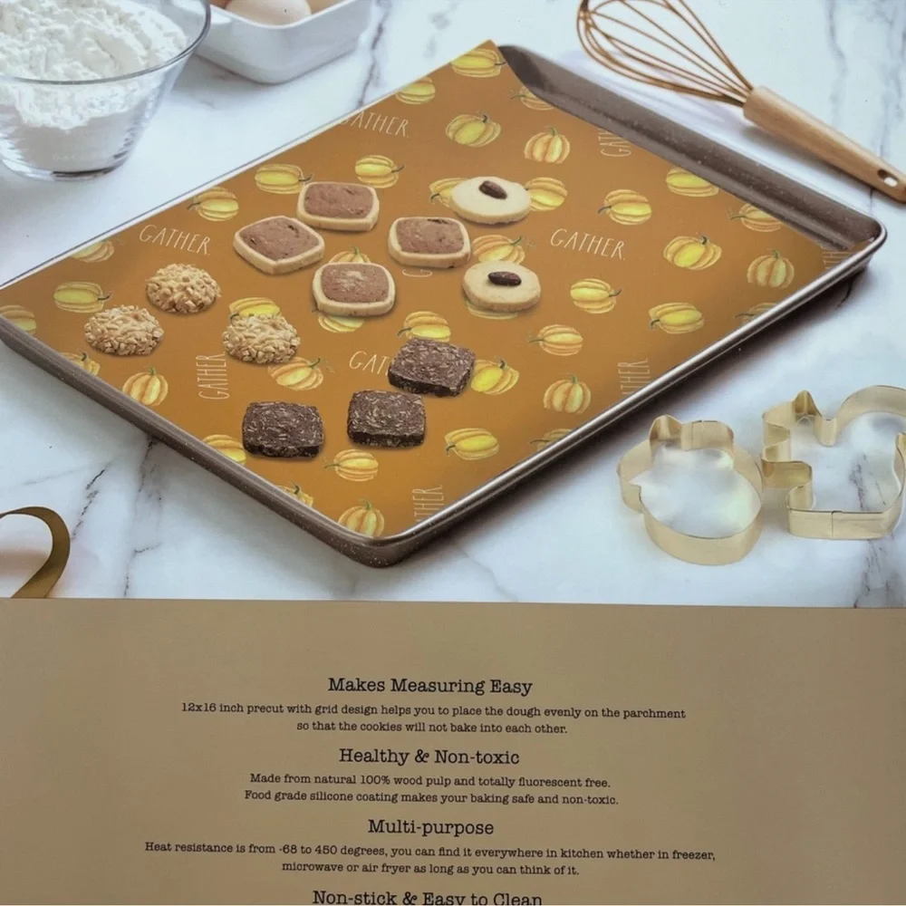 NEW Rae Dunn GATHER 25pc Parchment Paper 👩‍🍳🍪